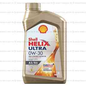 Масло Shell Helix Ultra, 0W-30 (A5B5), бутылка 1 л